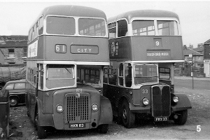 Bradfords East Lancs-bodied AEC Regent 111s