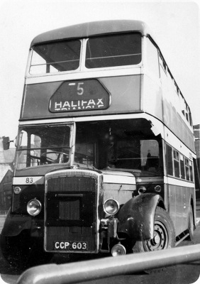 Halifax Corporation - Daimler CD650 - CCP 603 - 83