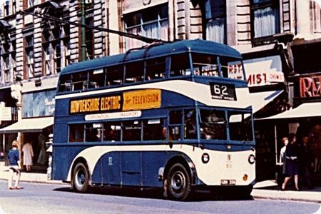 Kingston upon Hull Corporation Transport - Sunbeam W Trolleybus - GRH 356- Colour