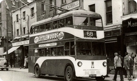 Hull Corporation - Leyland TB7CN - FRH 564 - 64