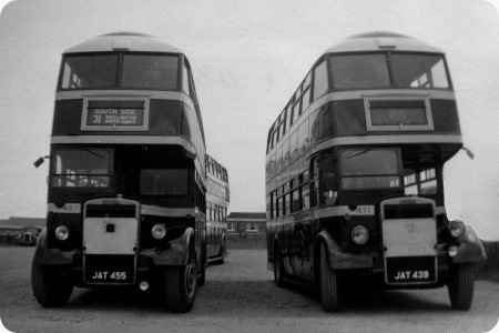 East Yorkshire - Leyland Titan PD1 - JAT 455 - 487