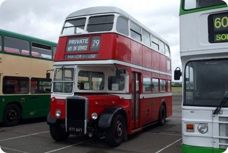 Preserved - ex Guernseybus - Leyland RTL - KYY 647