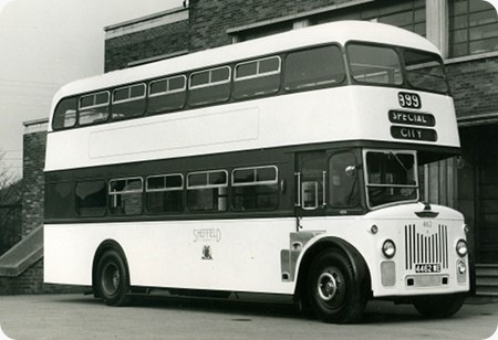 Sheffield Corporation - Leyland Titan PD3 - 4462 WE - 462