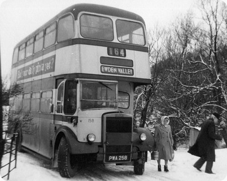 Sheffield Corporation - Leyland Titan PD2 - PWA 258 - 158