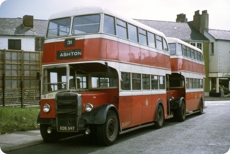 Stockport Corporation - Leyland Titan PD 2 - EDB 547 - 293