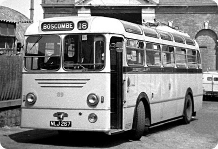 Bournemouth Corporation - Leyland Tiger - NLJ 267 - 89