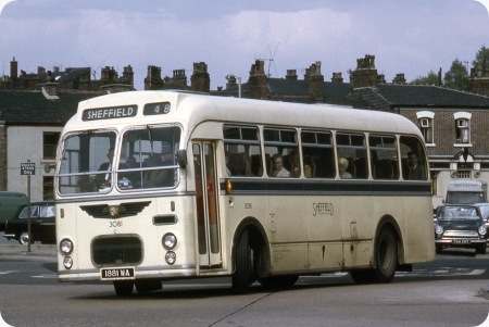 Sheffield Corporation - Leyland Leopard - 1881 WA - 3081