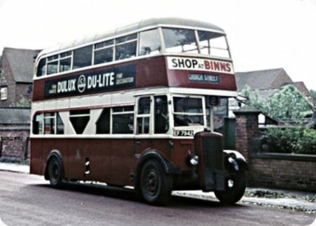 West Hartlepool Corporation - Daimler CWD6 - EF 7942 - 14