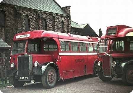 Greyhound - Leyland Tiger PS2/1 - MWA 761 - 107