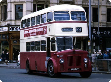 Oldham Corporation - Leyland Titan - PBU 947 - 447