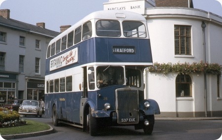 Stratford Blue - Leyland Titan - 537 EUE - 25