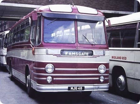 East Kent - AEC Reliance - MJG 48