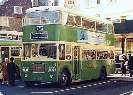 Southdown - Leyland Titan PD3 - HCD 369E - 369