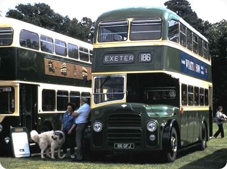 City of Exeter- Leyland Titan PD2 - 86 GFJ - 86