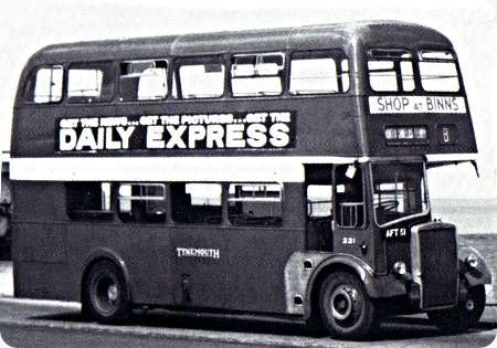 Tynemouth and District - Leyland Titan PD2 - AFT 51 - 221