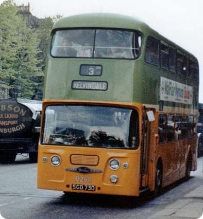 Glasgow Corporation - Daimler Fleetline - SGD 730 - D 268