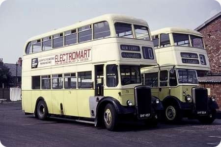 Wallasey Corporation - Leyland Titans - BHF 497/AHF 854 - 78/58