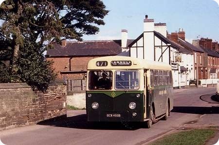 Green Bus Company - Leyland Tiger Cub - BCW 466B