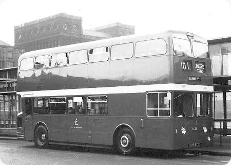 Manchester Corporation - Leyland Atlantean - UNB 629 - 3629