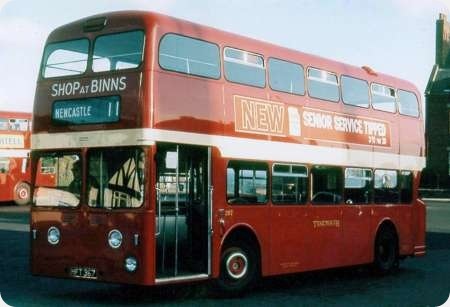 Tynemouth and District - Daimler Fleetline - HFT 367 - 267