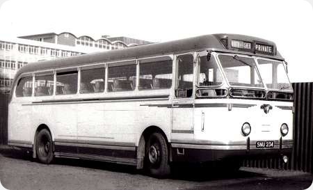 Booth & Fisher - Leyland Royal Tiger - SNU 234