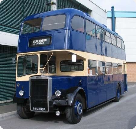 Bedwas & Machen - Leyland Titan PD3 - PAX 466F - 6