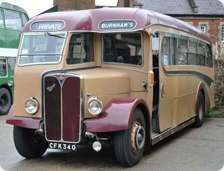 Burnham’s Coaches - AEC Regal III - CFK 340