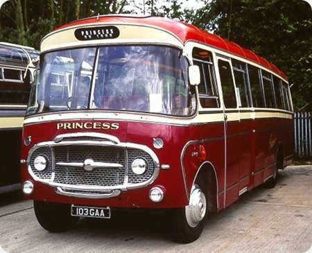 Princess Coaches - Bedford SB5 - 103 GAA