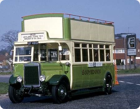 Southdown - Leyland Titan - UF 4813