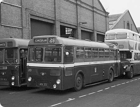 West Bromwich - Leyland Tiger Cub - UEA 213 - 213